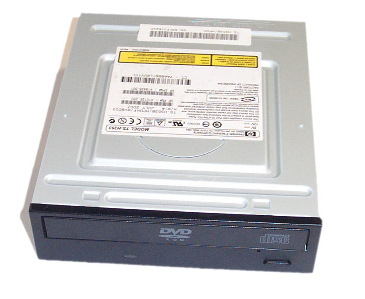 419496-001 - HP 16x/48x DVD-ROM SATA 5.25-inch Internal Optical Drive (Black)