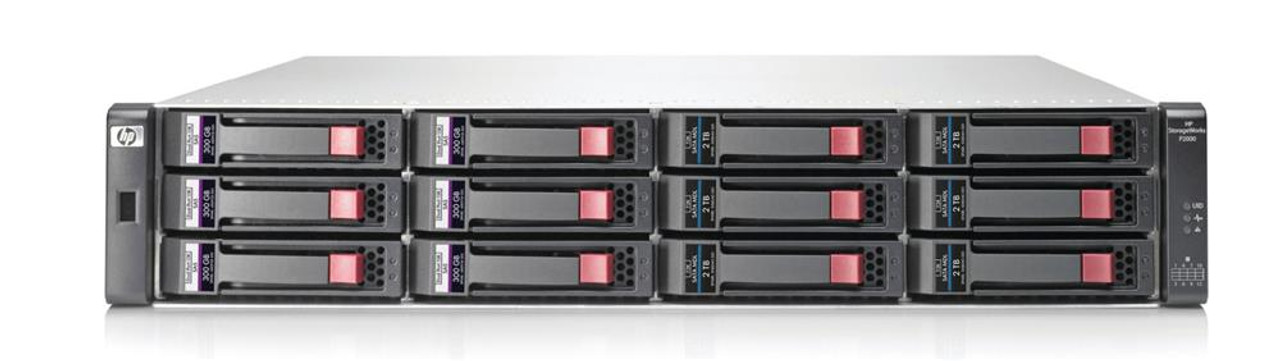 BV920B - HP StorageWorks P2000 G3 Dual Controller Modular Smart Array Enclosure with 12 x 600GB 10000RPM 6G SAS SFF Hard Drive