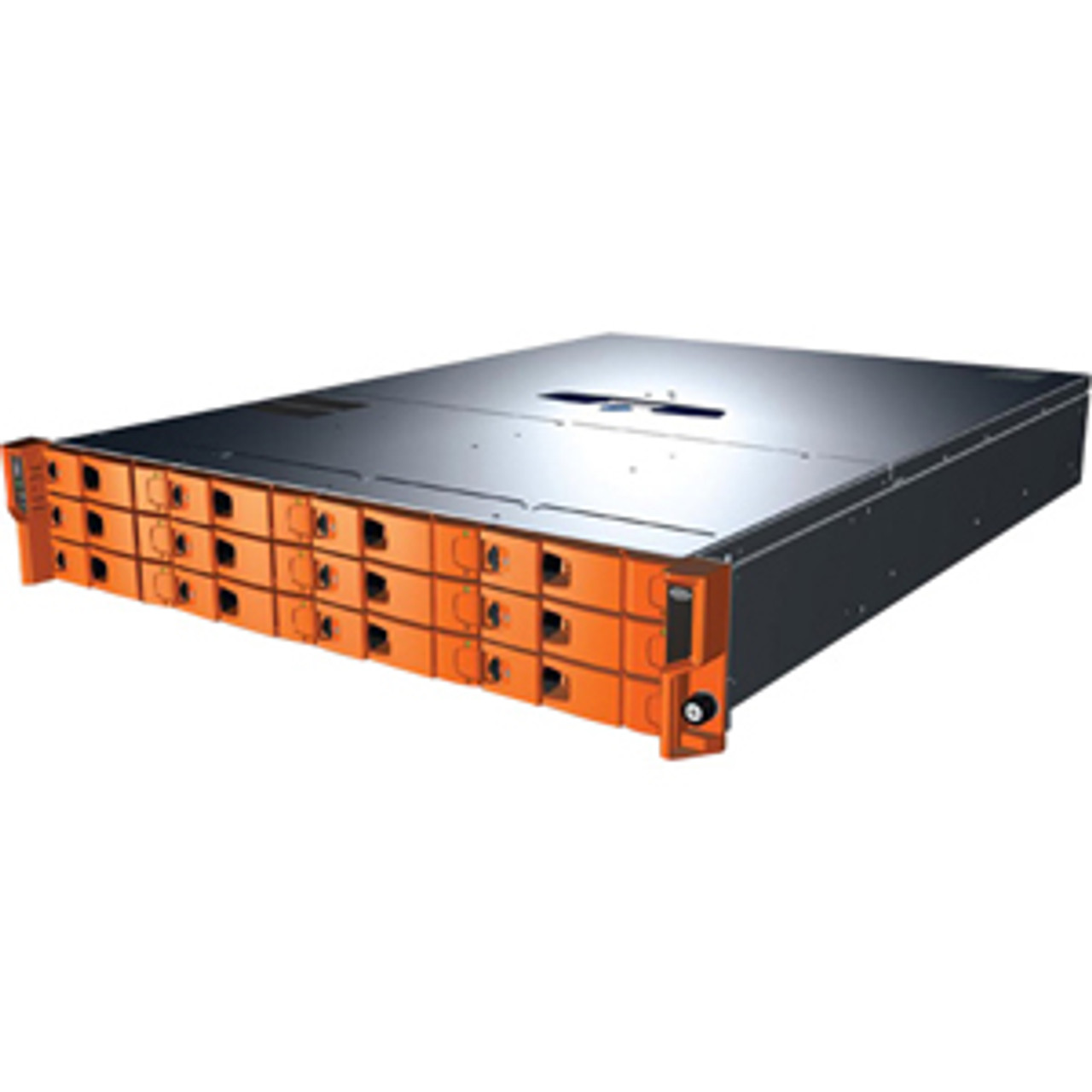 131022 - LaCie 12big Rack Network Storage Server - Intel Xeon E5410 2.33 GHz - 24 TB - USB USB DB-9 Serial VGA RJ-45 Network