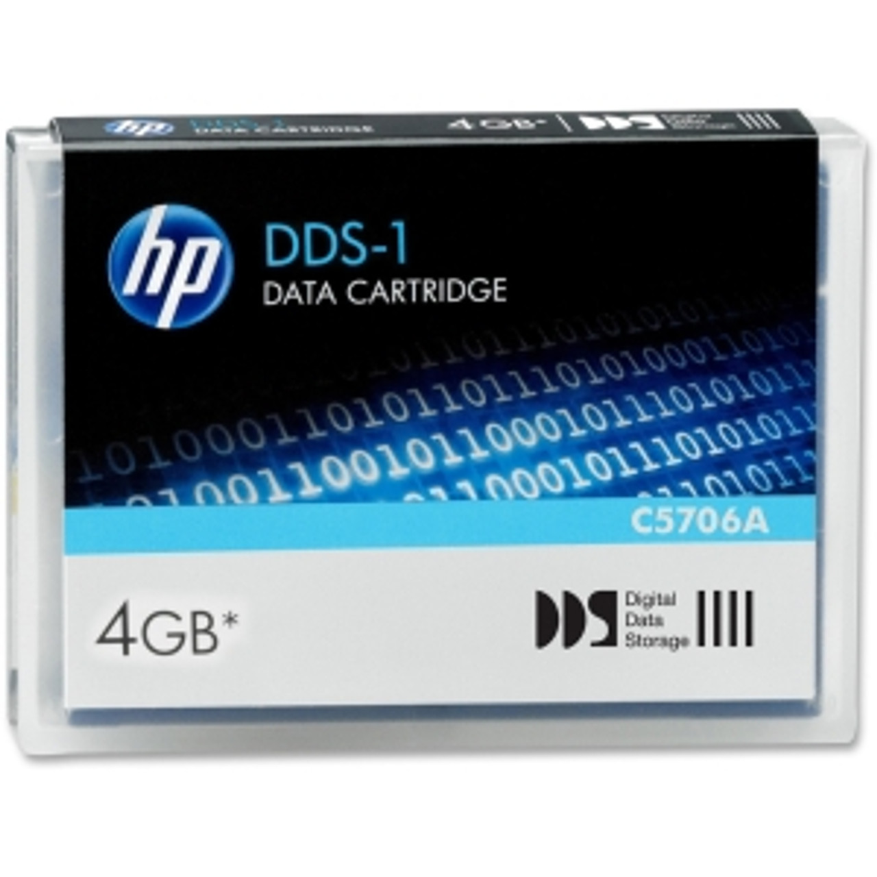 C5706A - HP 2GB 4GB With 2 1 Compression DDS-1 90m Tape Cassette