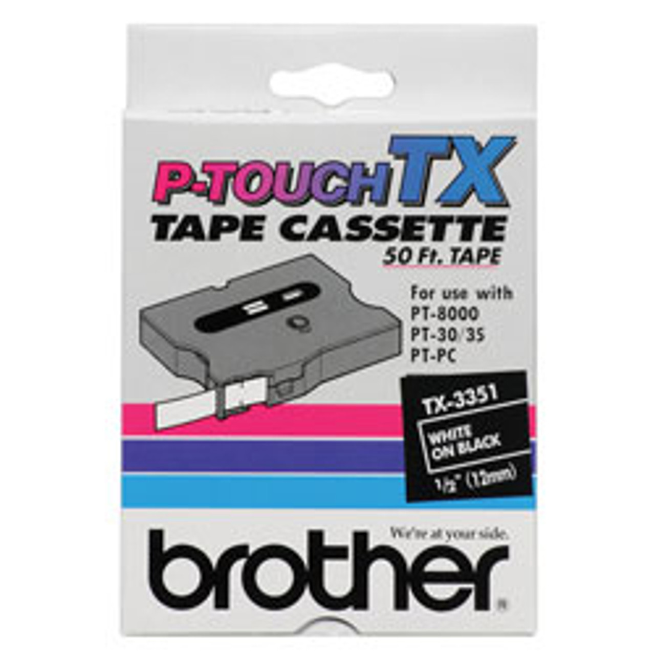 Brother TX3351 TX Label-Making Tape