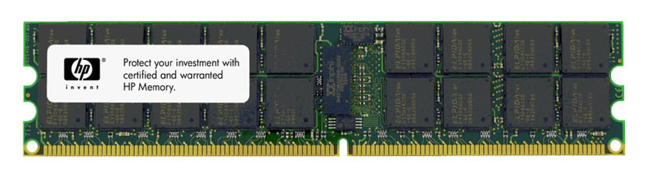 504351-S21 - HP 8GB Kit (2 X 4GB) PC2-6400 DDR2-800MHz ECC Registered CL6 240-Pin DIMM Low Voltage Memory for ProLiant BL465c G5/G6 Server