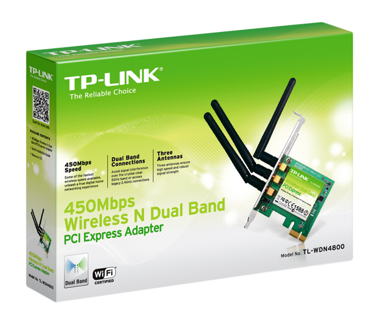 TP-LINK TL-WDN4800 Internal WLAN 450Mbit/s networking card
