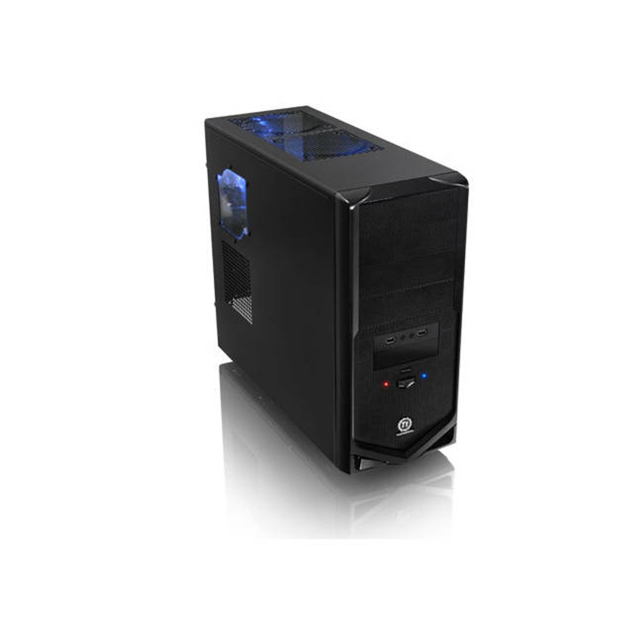 Thermaltake V4 Black Edition VM30001W2Z No Power Supply ATX Mid Tower (Black)