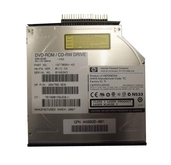 294766-9D8 - HP 24x Combo IDE Optical Drive for DL320 ProLiant Servers