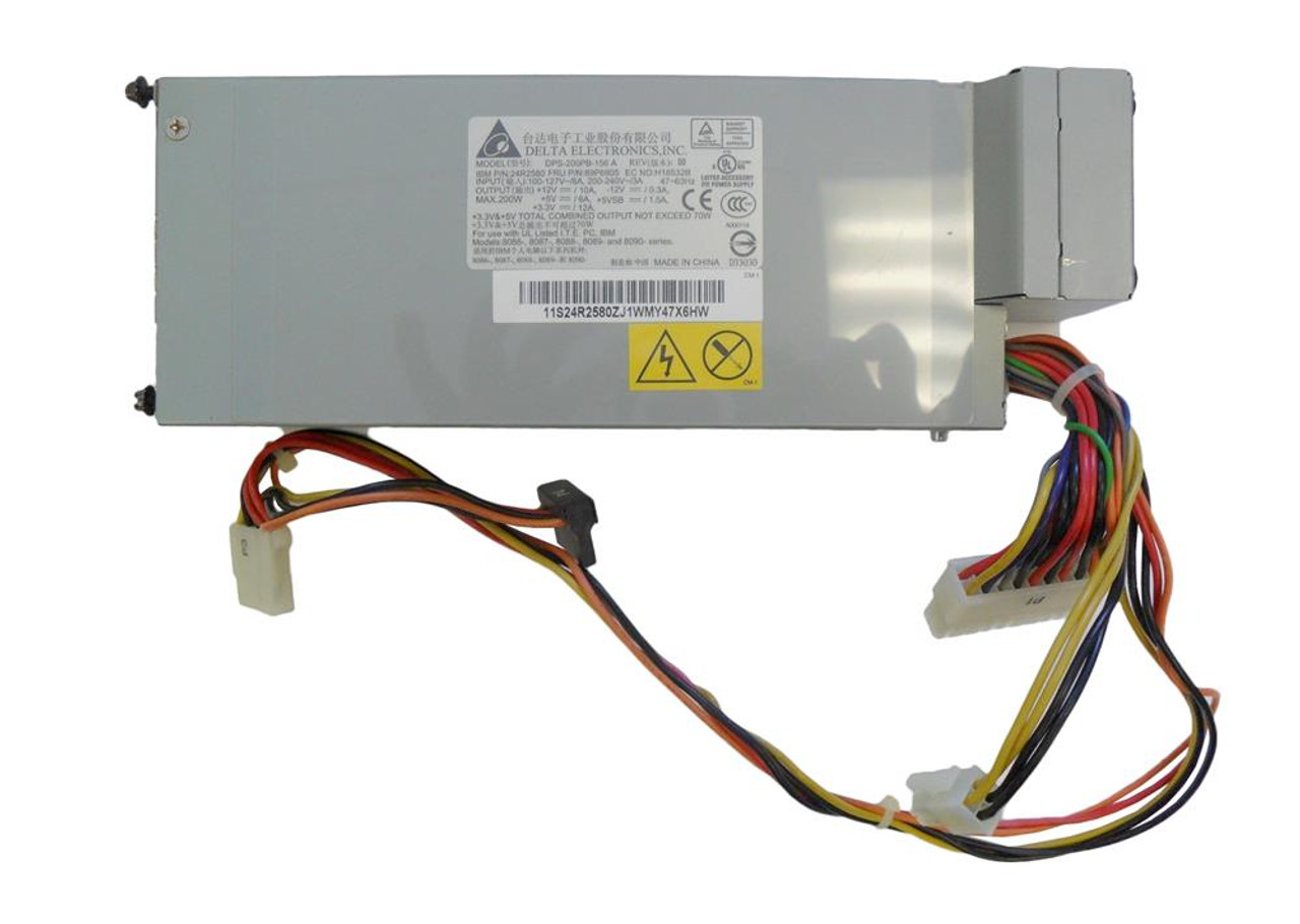 24R2580 - Lenovo 200-Watts ATX Power Supply for ThinkCentre