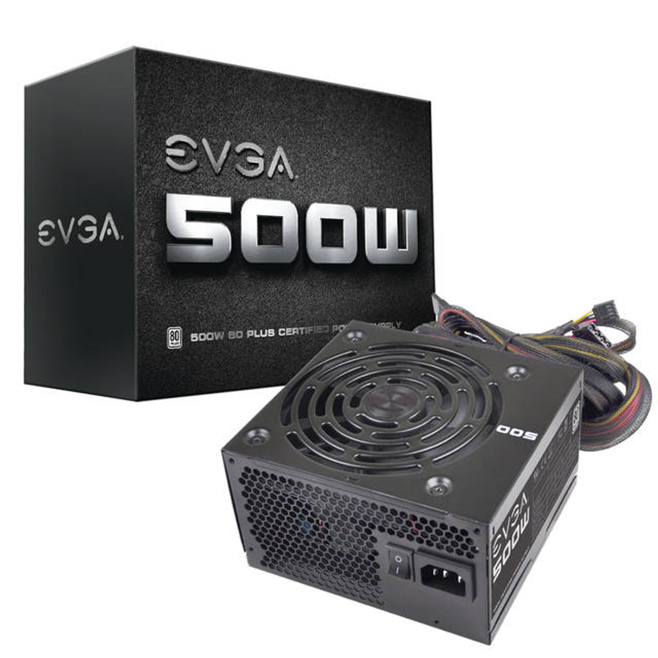 EVGA 100-W1-0500-KR 500W 80 PLUS ATX12V Power Supply