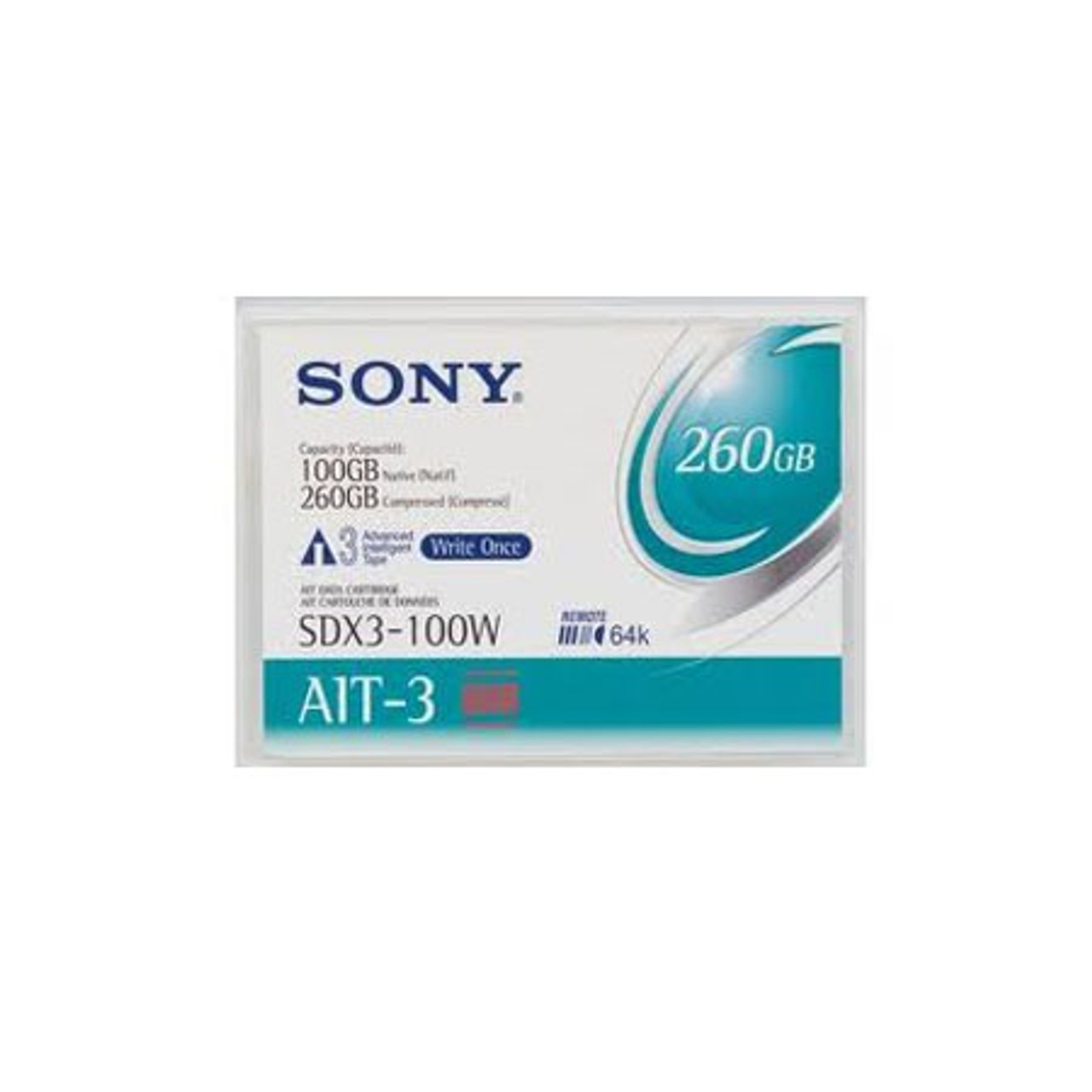 Sony AIT-3 100GB/260GB Backup WORM Tape