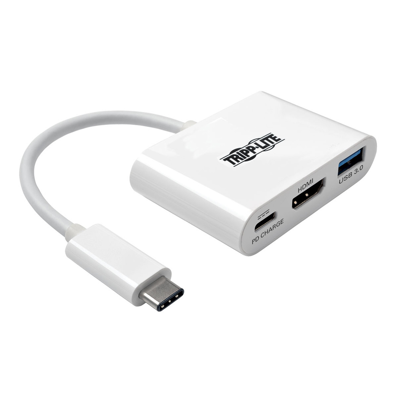 Tripp Lite U444-06N-H4U-C USB C HDMI + USB White video cable adapter