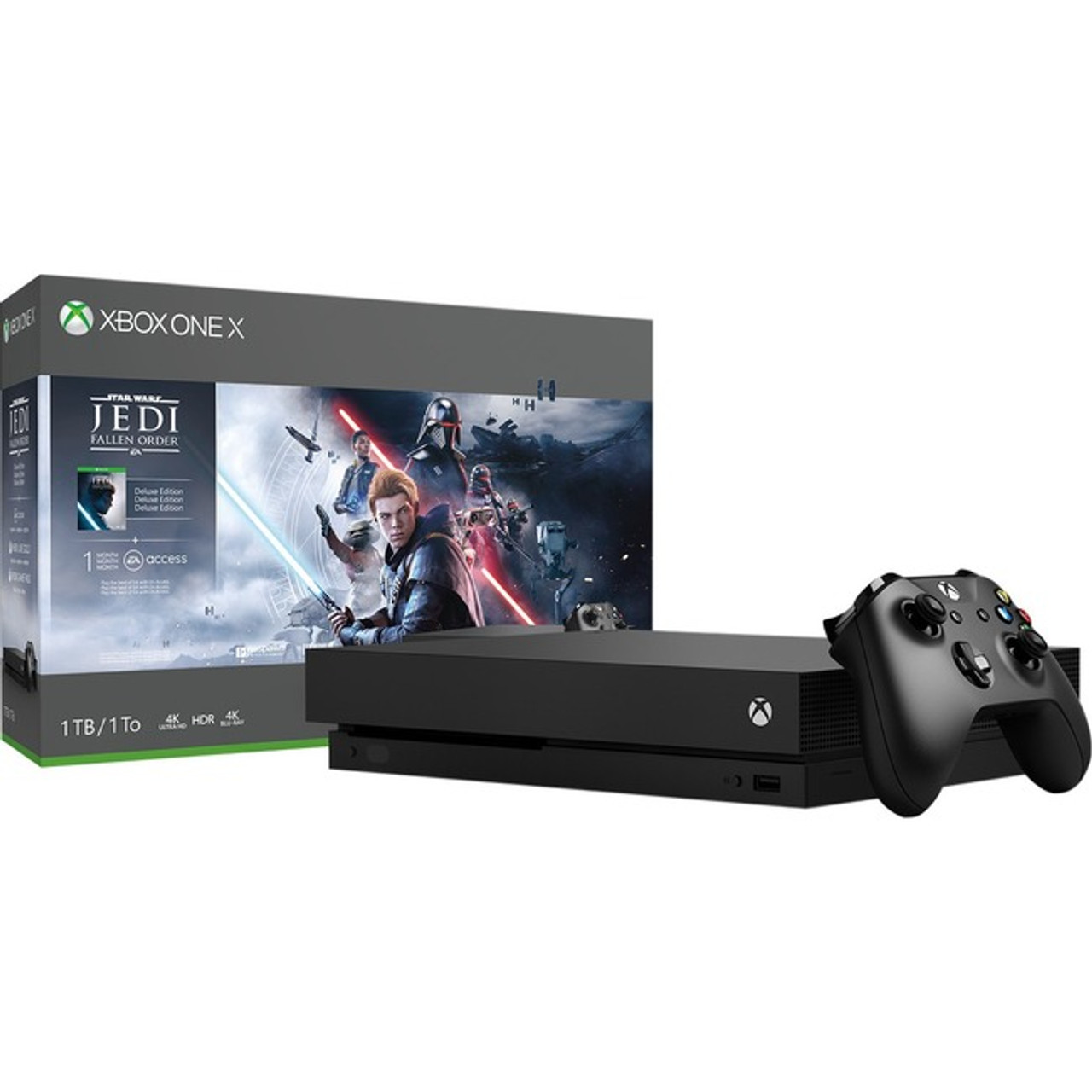 Microsoft Xbox One X Star Wars Jedi: Fallen Order Bundle (1TB) - CYV-00411