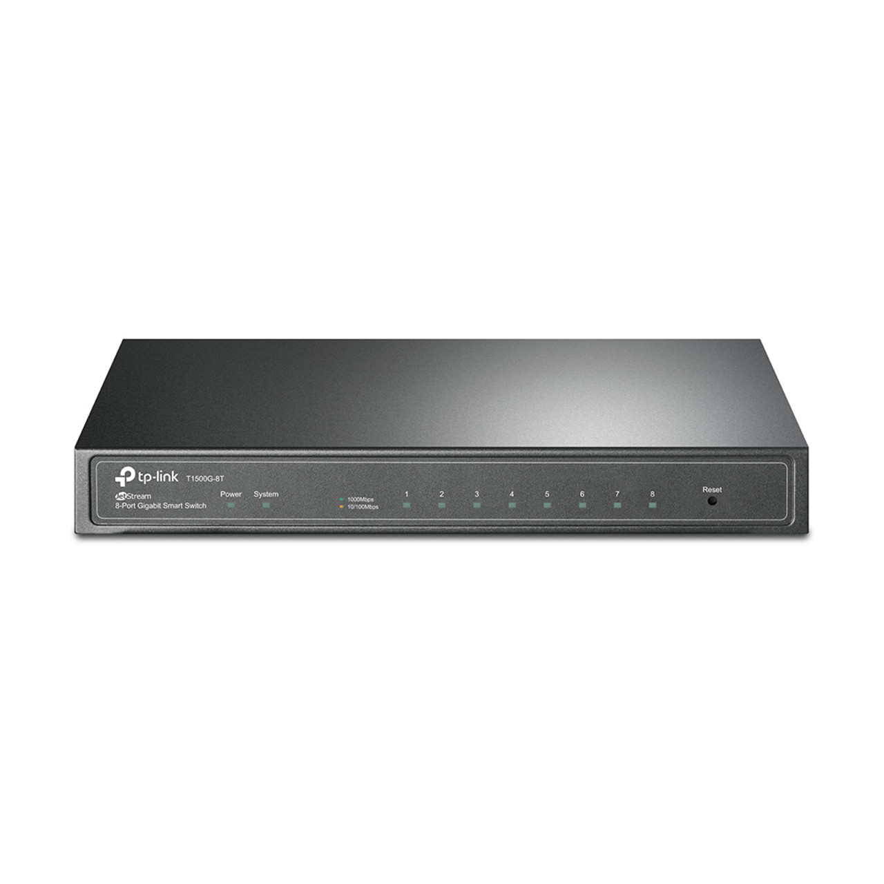 TP-LINK T1500G-8T Managed L2/L3/L4 Gigabit Ethernet (10/100/1000) Power over Ethernet (PoE) Black net