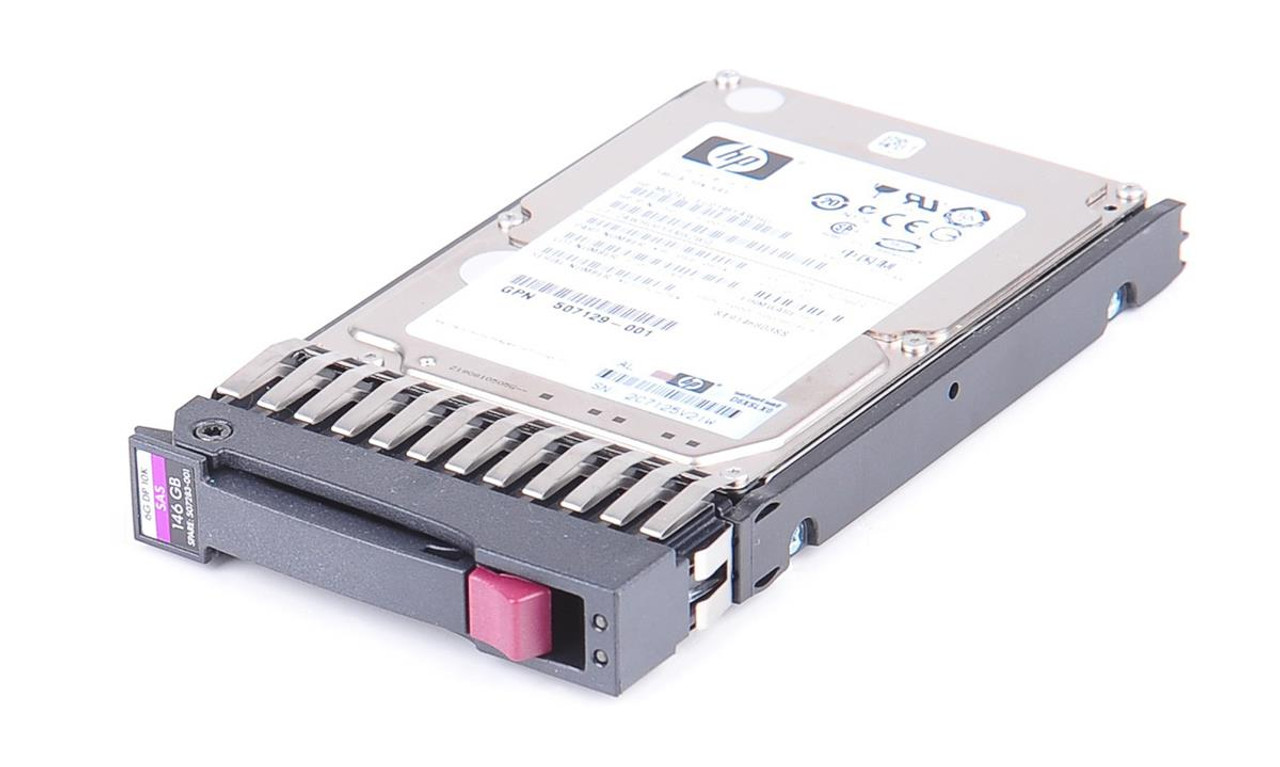 507129-001 - HP 146GB 10000RPM SAS 6GB/s Hot-Pluggable Dual Port 2.5-inch Hard Drive 507129-001 - HP 146GB 10000RPM SAS 6GB/s Hot-Pluggable Dual Port 2.5-inch Hard Drive