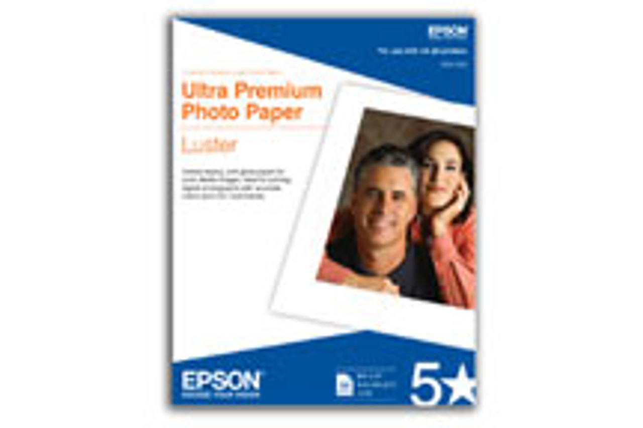 Epson Ultra Premium Photo Paper Luster - C - 17" x 22" - 25 Sheet photo paper