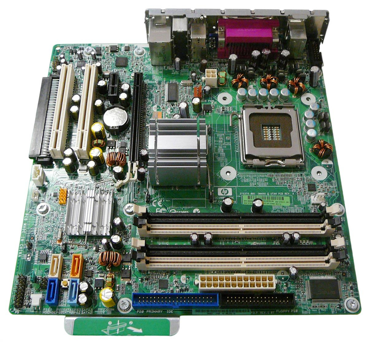 375376-001 - HP System Board (Motherboard) 945G Chipset Socket 775 for DC7600C Workstation