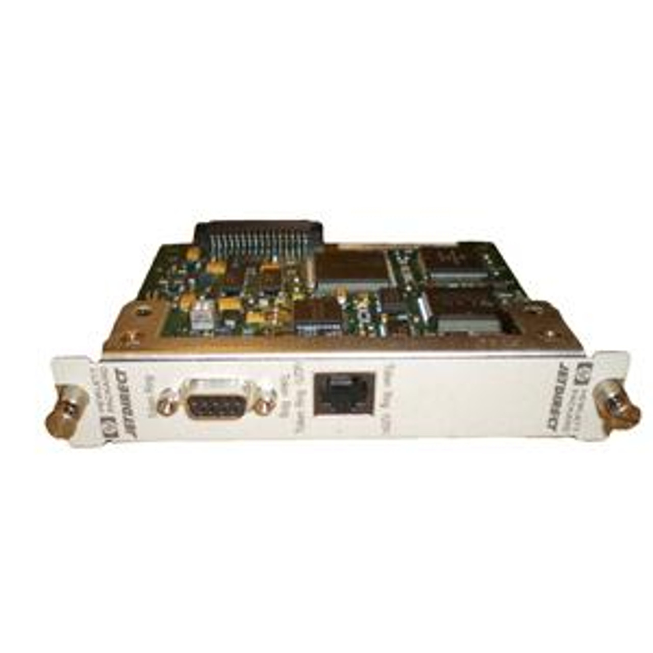 J2555A HP JetDirect 400N Modular Input/Output Token Ring Adapter  10/100Base-T DB9 RJ-45 LAN Interface internal Print Server