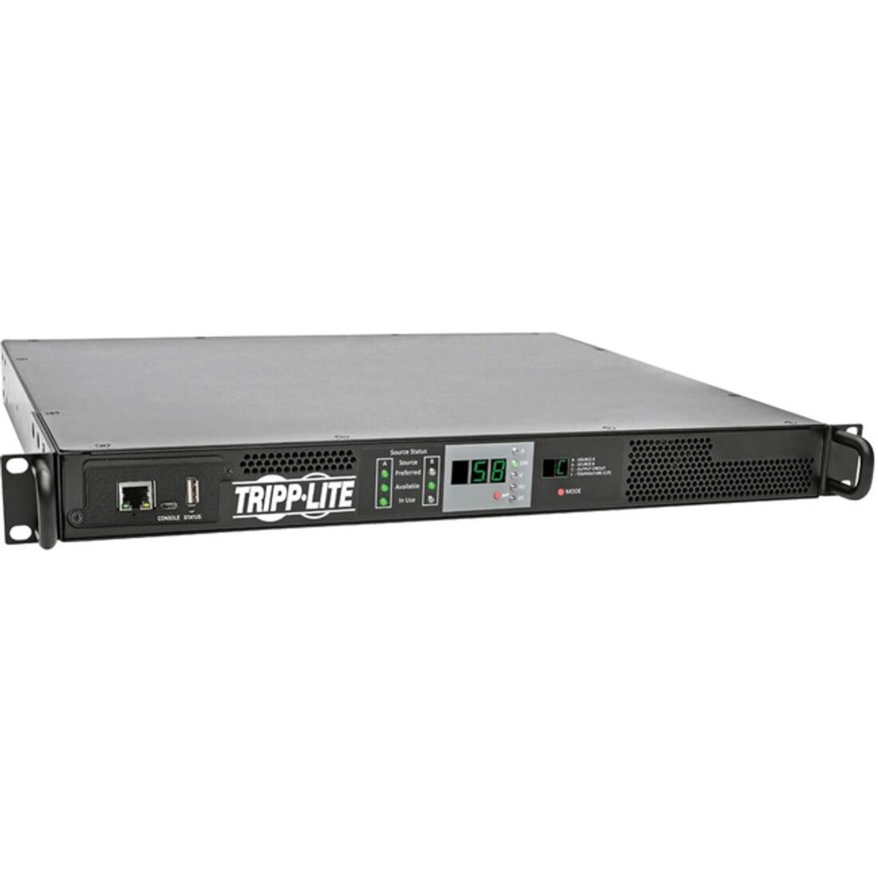 Tripp Lite PDU Monitored Horizontal 5.8kw 208/240V L6-30R 2 L6-30P