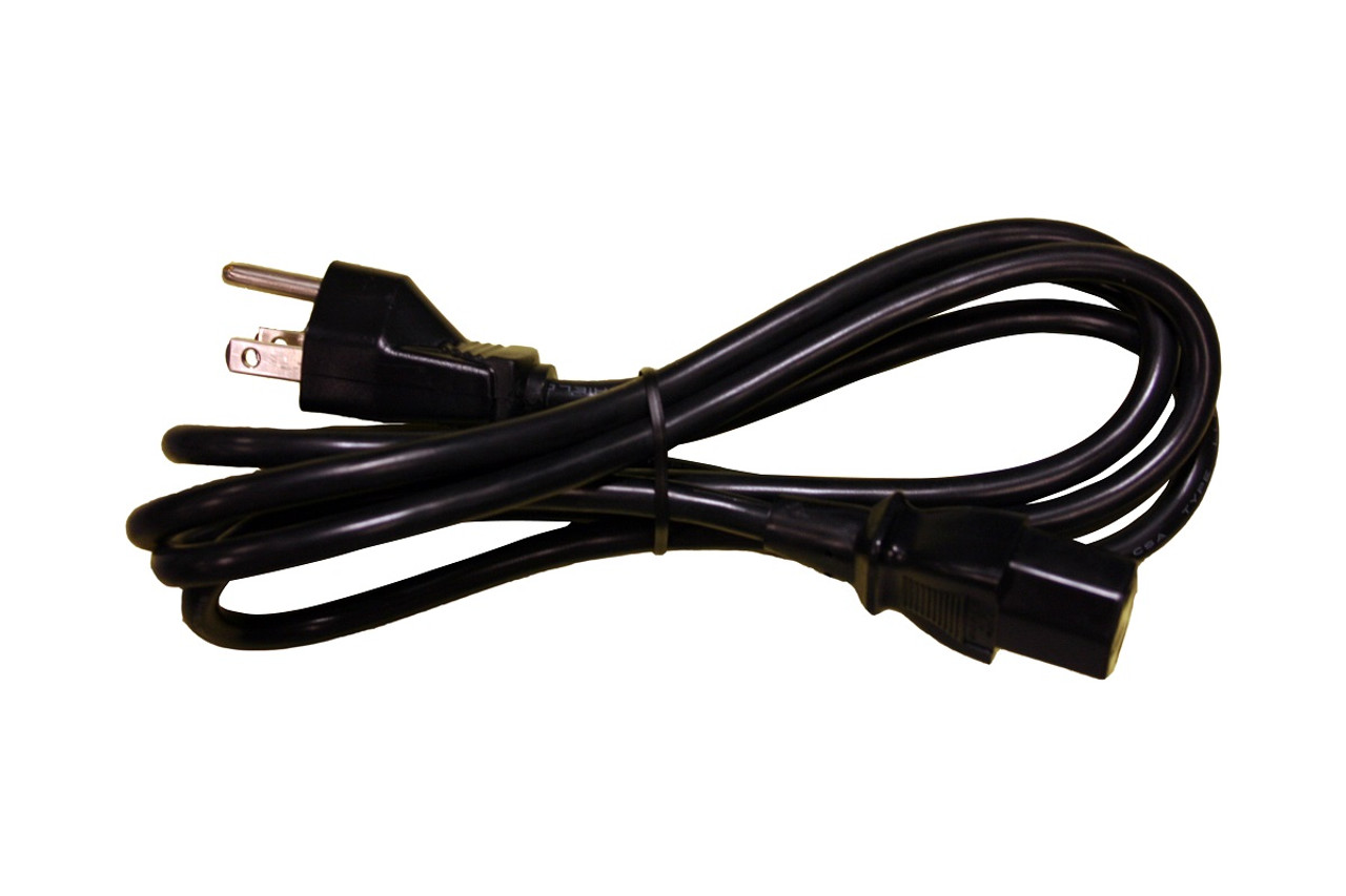 537562-001  HP Power Cord (black) 1.8m (5.9ft) long Has Straight (f) C5  Plug for 120vac Power