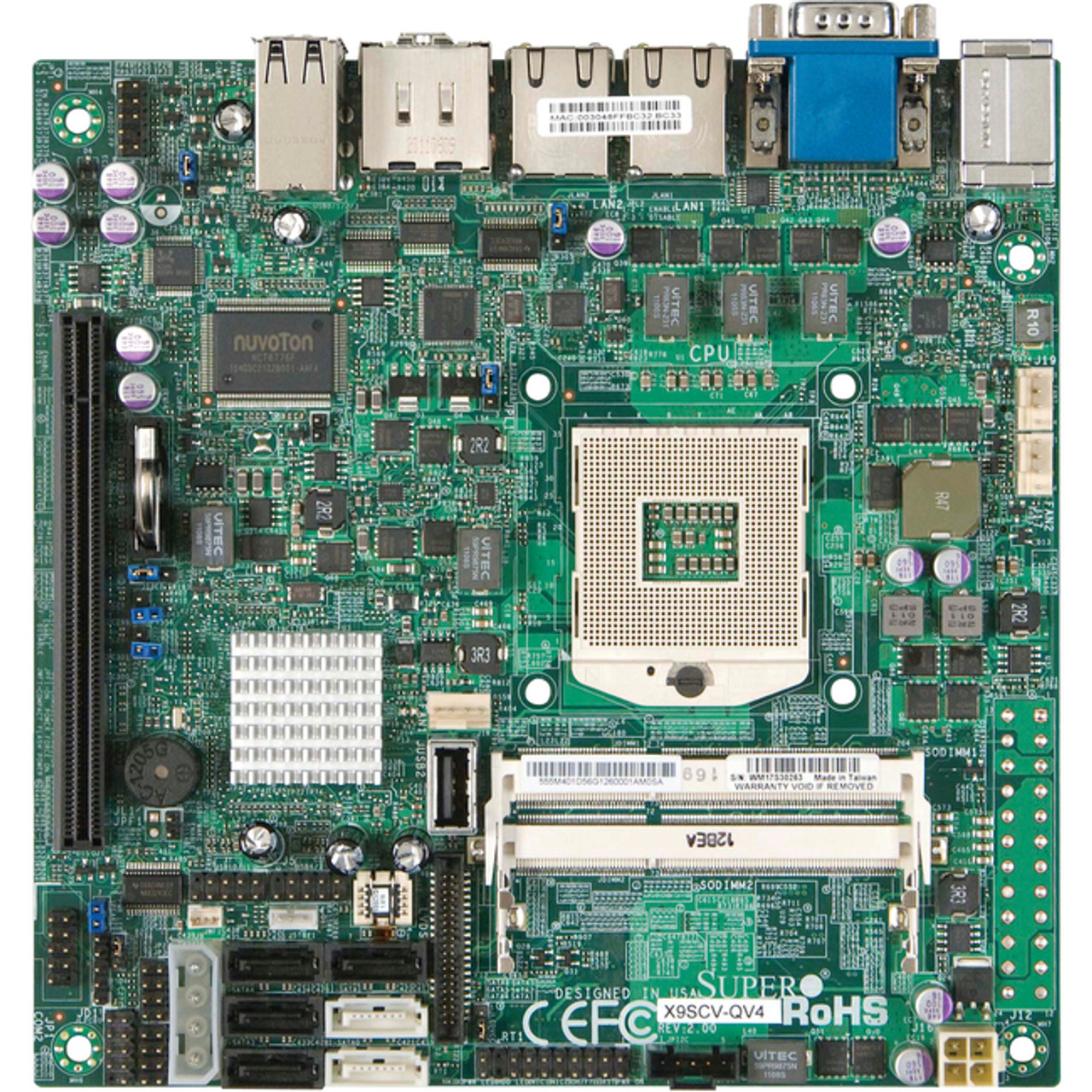 Supermicro MBD-X9SCV-QV4-B