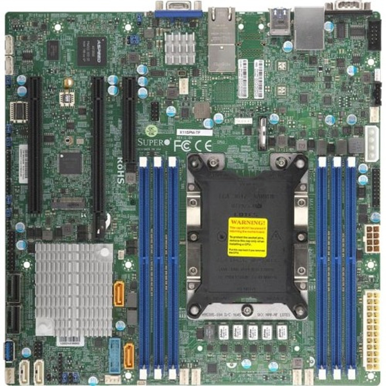 Supermicro X11SPM-TF Server Motherboard - Intel Chipset - Socket