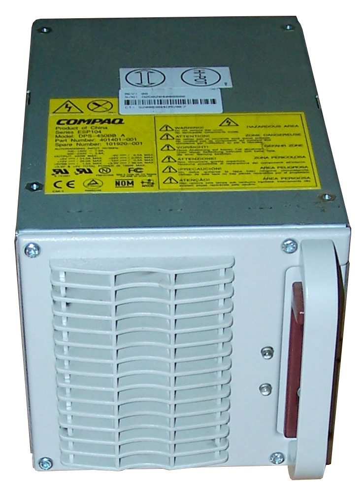 401401-001 - HP 450-Watts Redundant Power Supply for ProLiant 6400r Dl580