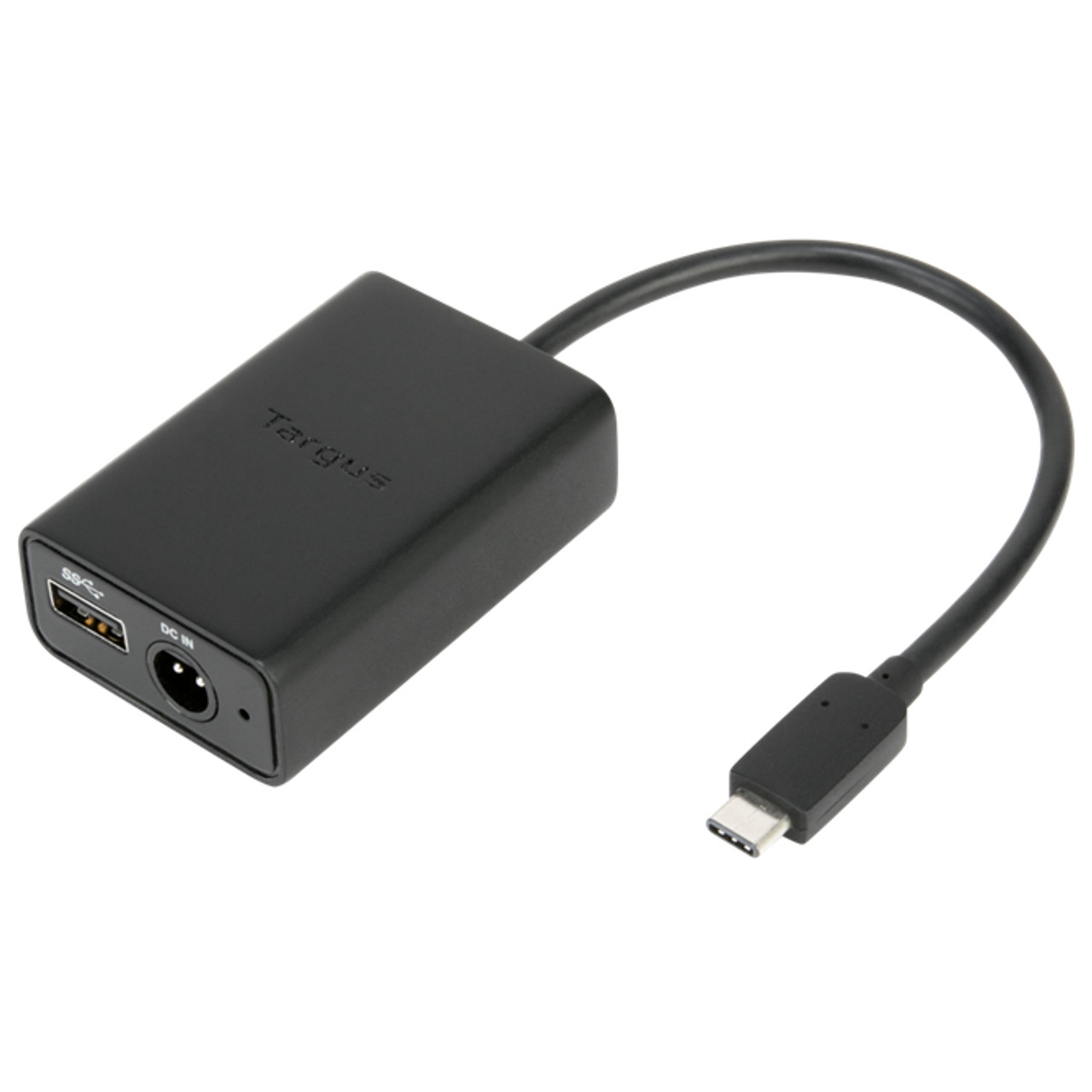 Targus USB-C Multiplexer USB-C USB-A, 2-pin DC Black cable interface/gender adapter