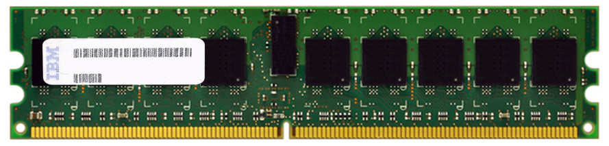46C0523 - IBM 1GB PC2-5300 DDR2-667MHz ECC Registered CL5 240-Pin DIMM Very Low Profile (VLP) Single Rank Memory Module