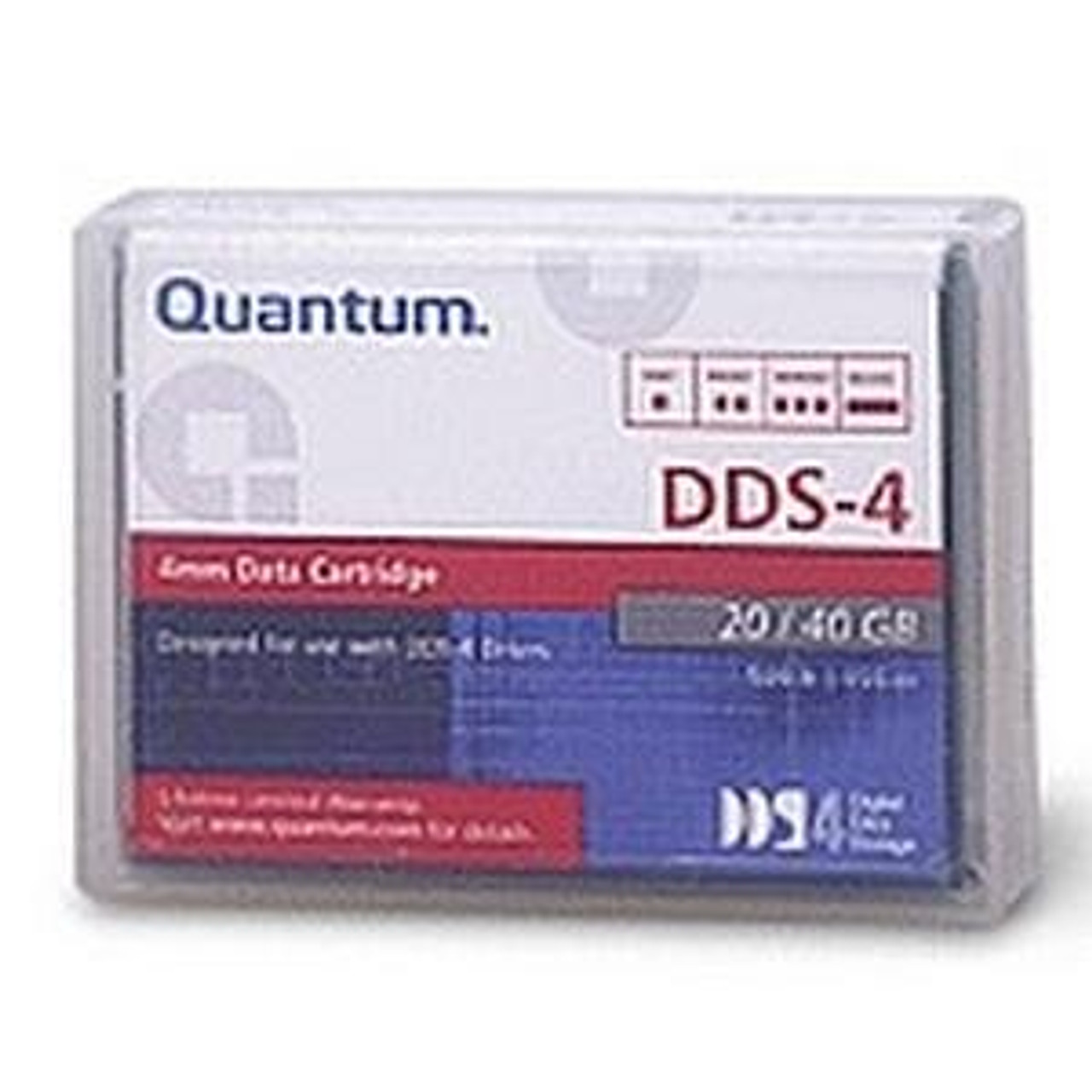 CDM40-5 - Quantum DDS-4 Tape Cartridge - DAT DDS-4 - 20GB (Native) / 40GB (Compressed)