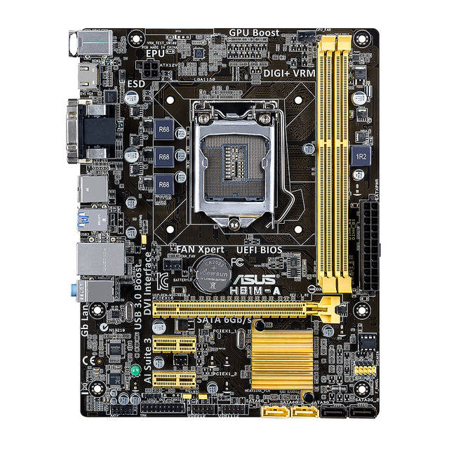 Asus H81M-A/C/SI LGA1150/ Intel H81/ DDR3/ SATA3&USB3.0/ A&GbE/ MicroATX Motherboard