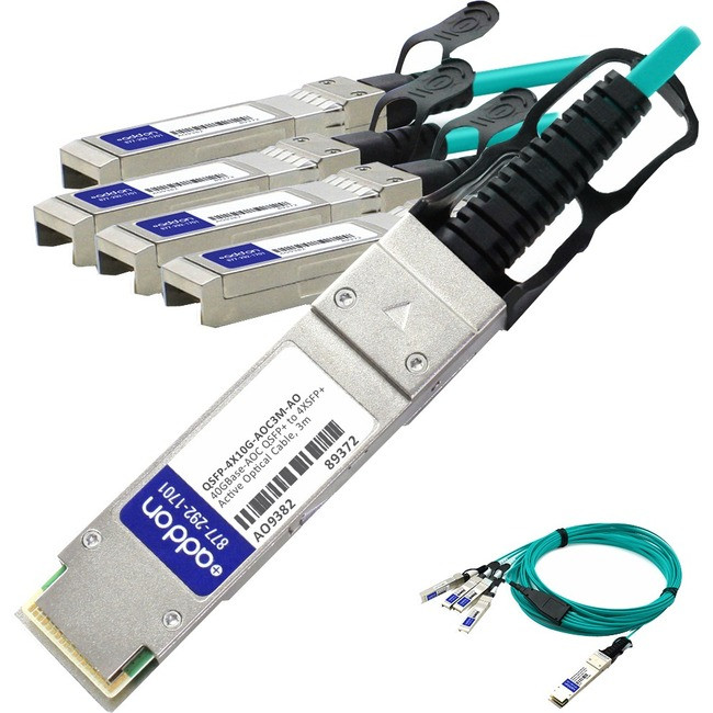 AddOn QSFP-4X10G-AOC3M-AO