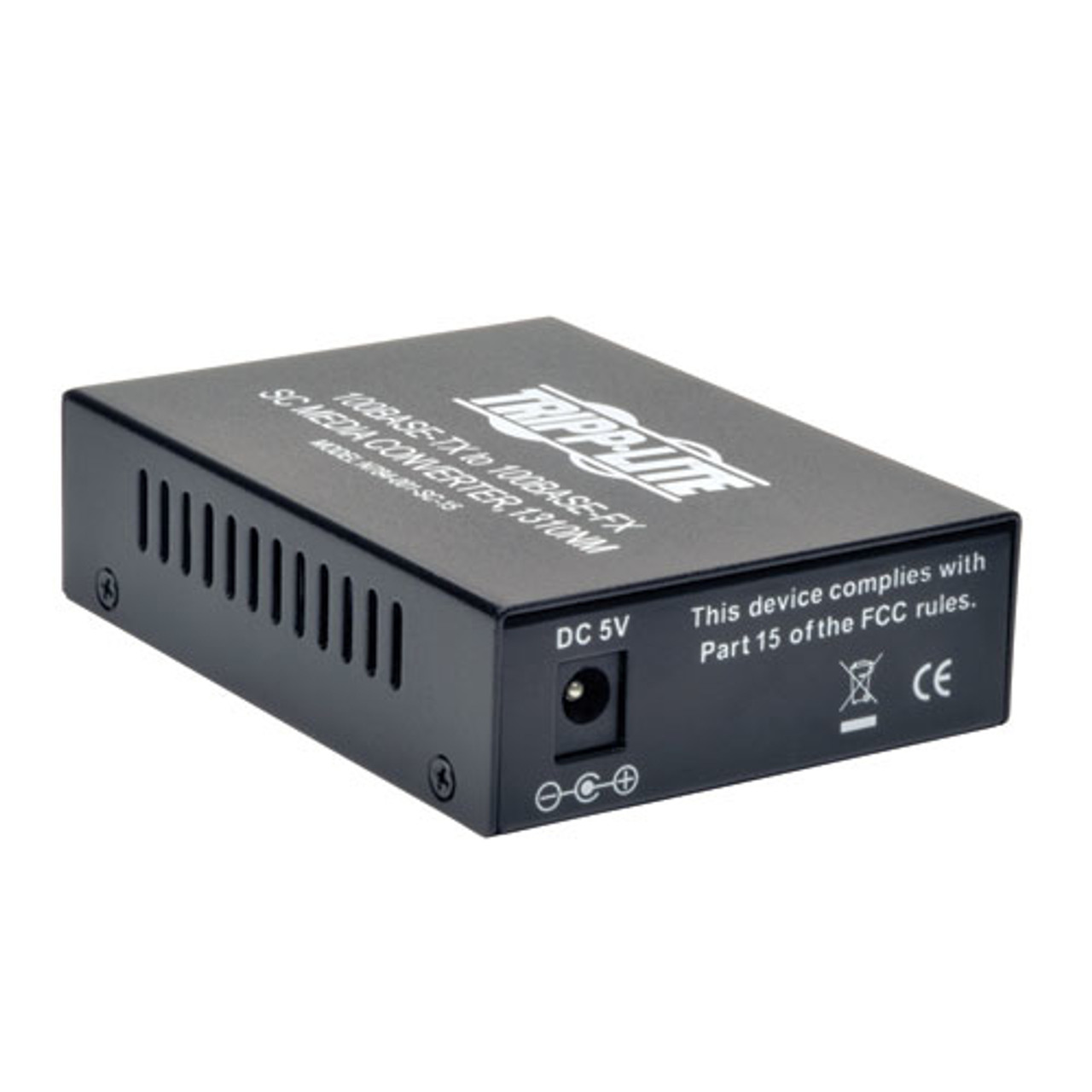 Tripp Lite N784-001-SC-15 100Mbit/s 1310nm Single-mode Black network media converter