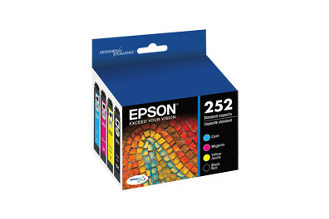 Epson T252120-BCS Black, Cyan, Magenta, Yellow ink cartridge