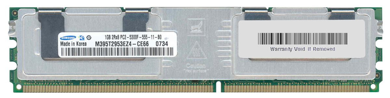 M395T2953EZ4-CE66 - Samsung 1GB 667MHz PC2-5300 CL5 DDR2 SDRAM FULLY BUFFERED ECC 240-Pin DIMM SAMSUNG Memory
