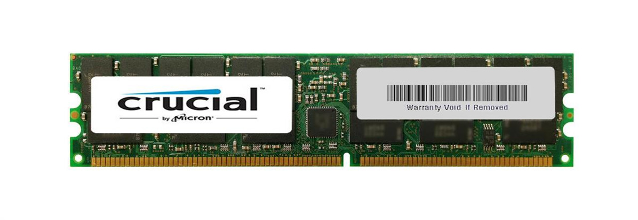 CT527046 - Crucial 2GB PC2700 DDR-333MHz ECC Registered CL2.5 184-Pin DIMM Memory Module for Intel SRSH4 Server