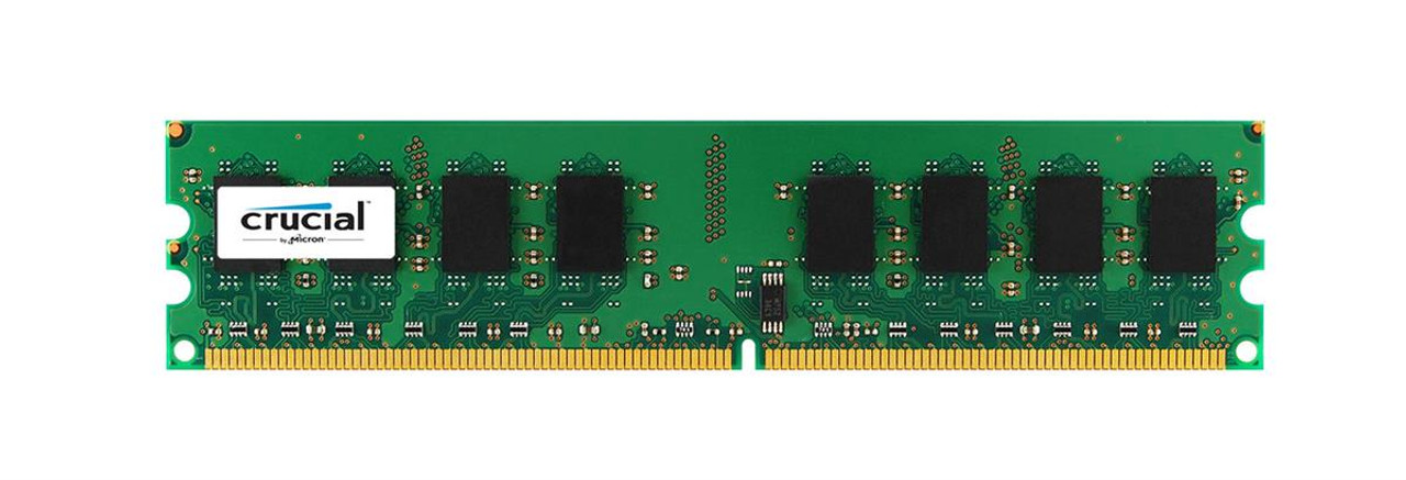 CT12864AA800/8 - Crucial 1GB PC2-6400 DDR2-800MHz non-ECC Unbuffered CL6 240-Pin DIMM Memory Module