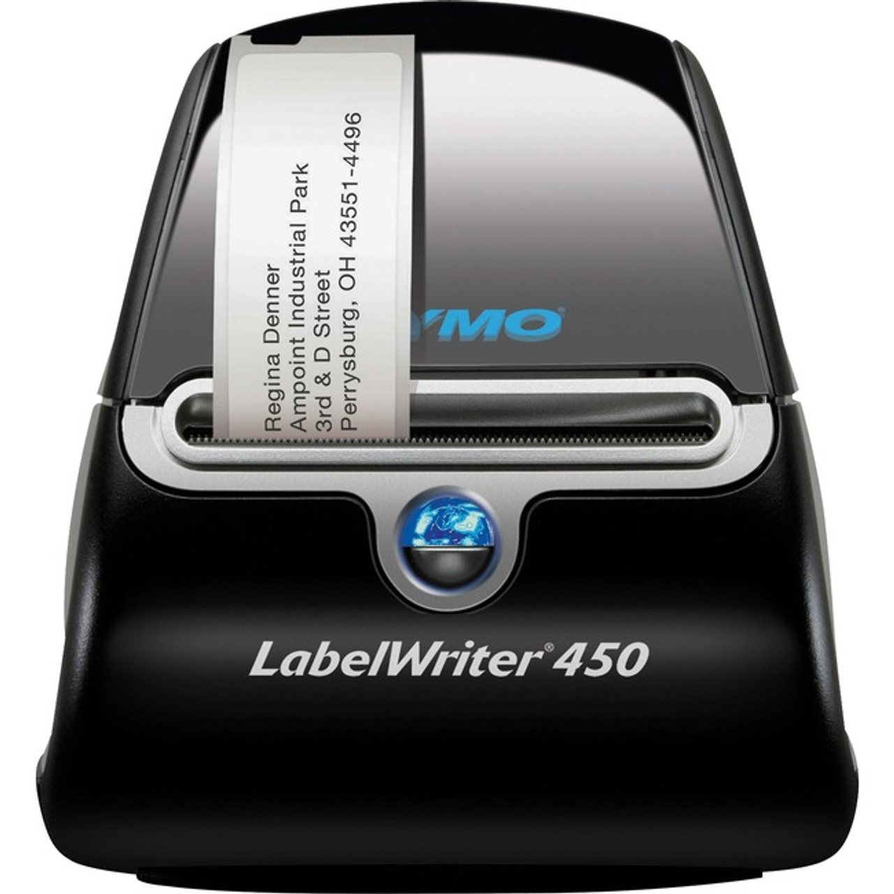 Dymo LabelWriter 450 Direct Thermal Printer Monochrome Black, Silver  1752264