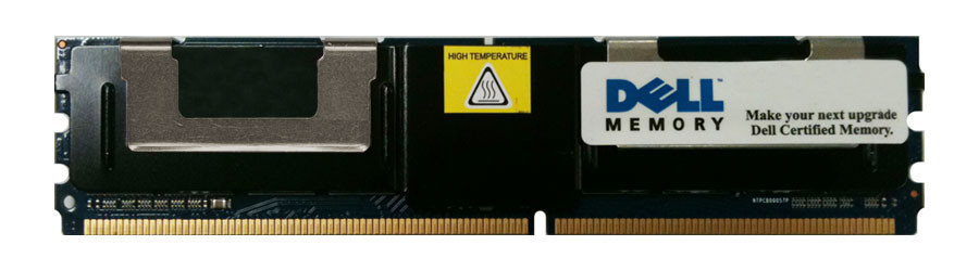 UP808 - Dell 1GB 667MHz PC-5300 240-Pin ECC DDR2 2RX8 128X72 SDRAM DIMM Dell Memory