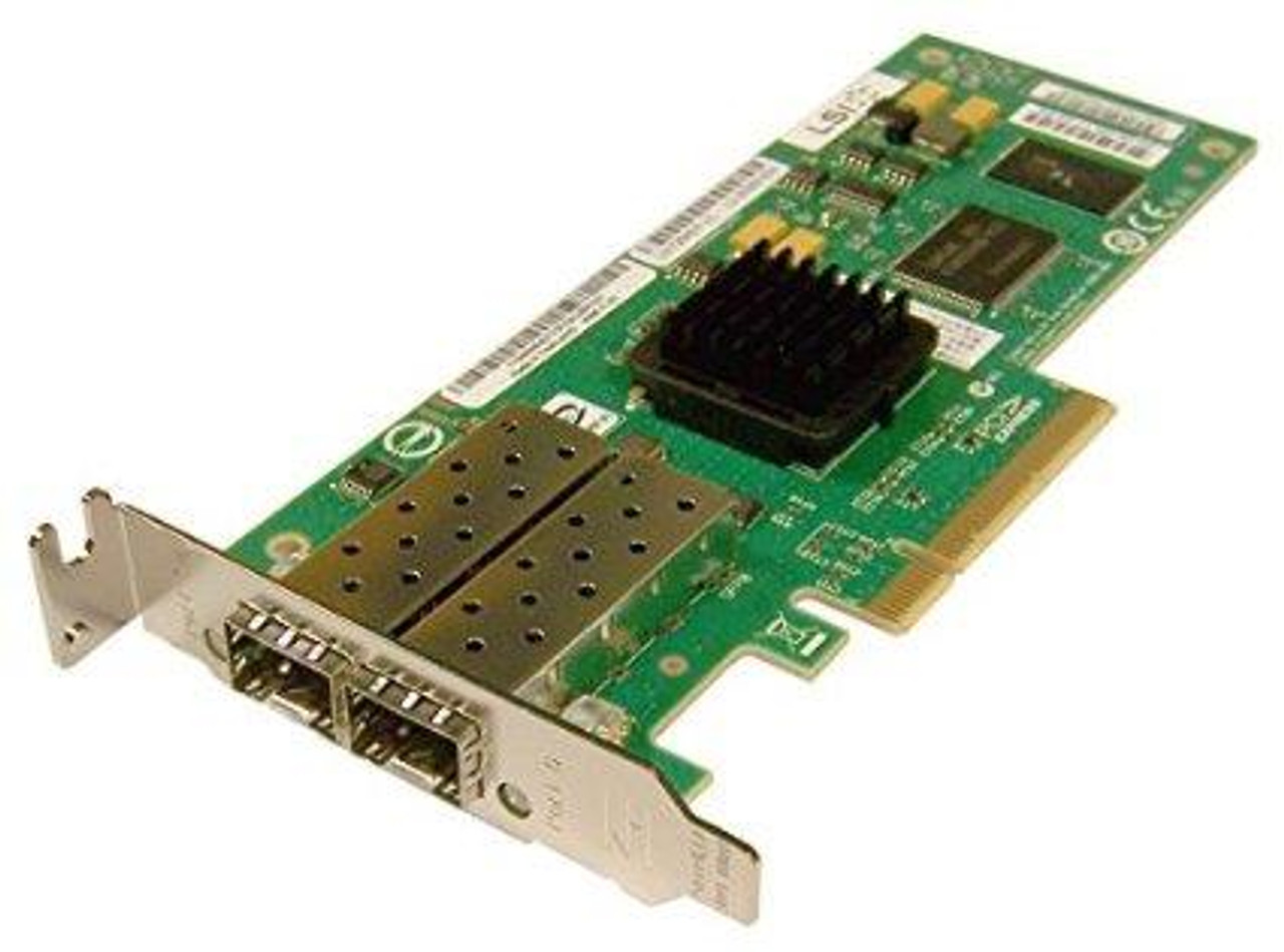 LSI00172 LSI Logic 7204ep-Lc 4GB Dual Ports PCI-Express Low Profile X8 Fibre  Channel Host