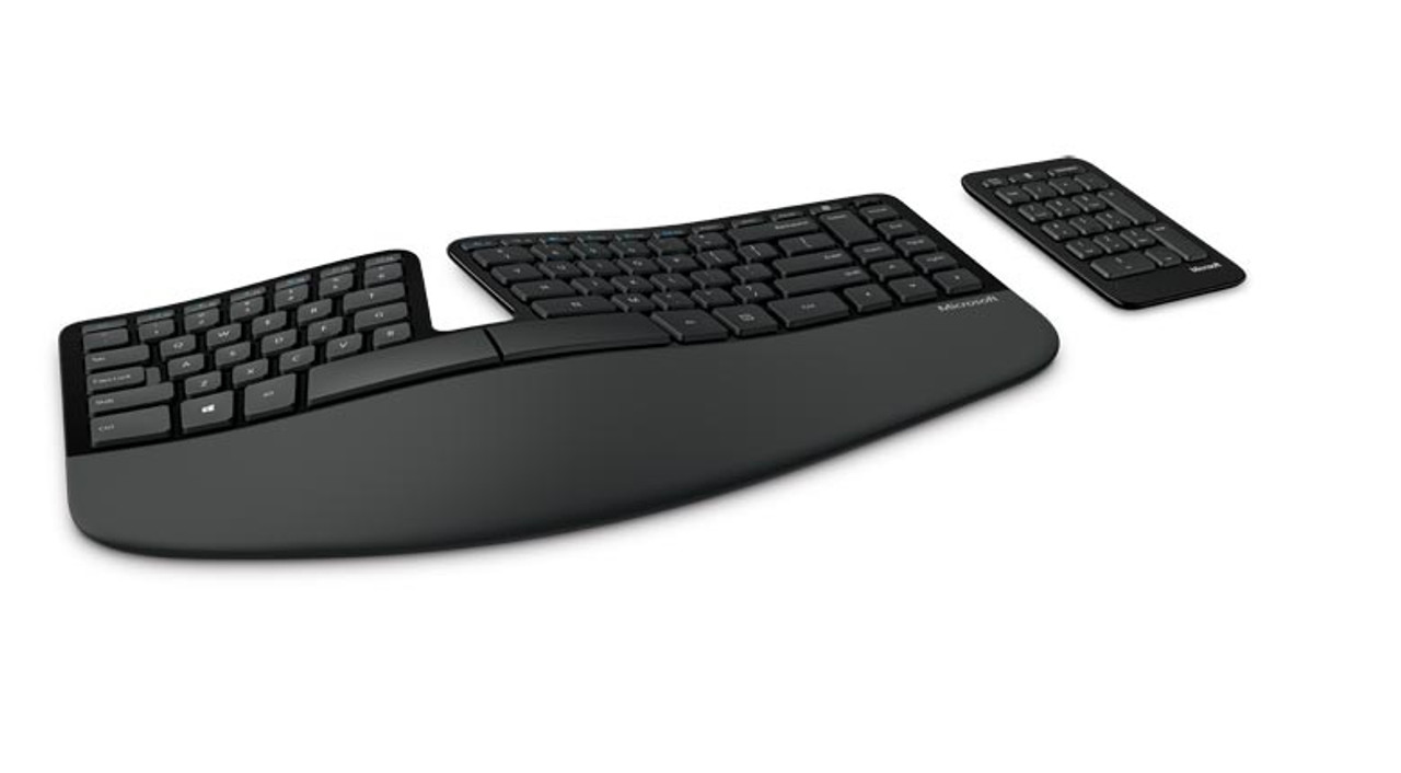 Microsoft Sculpt Ergonomic for Business RF Wireless QWERTY English Black