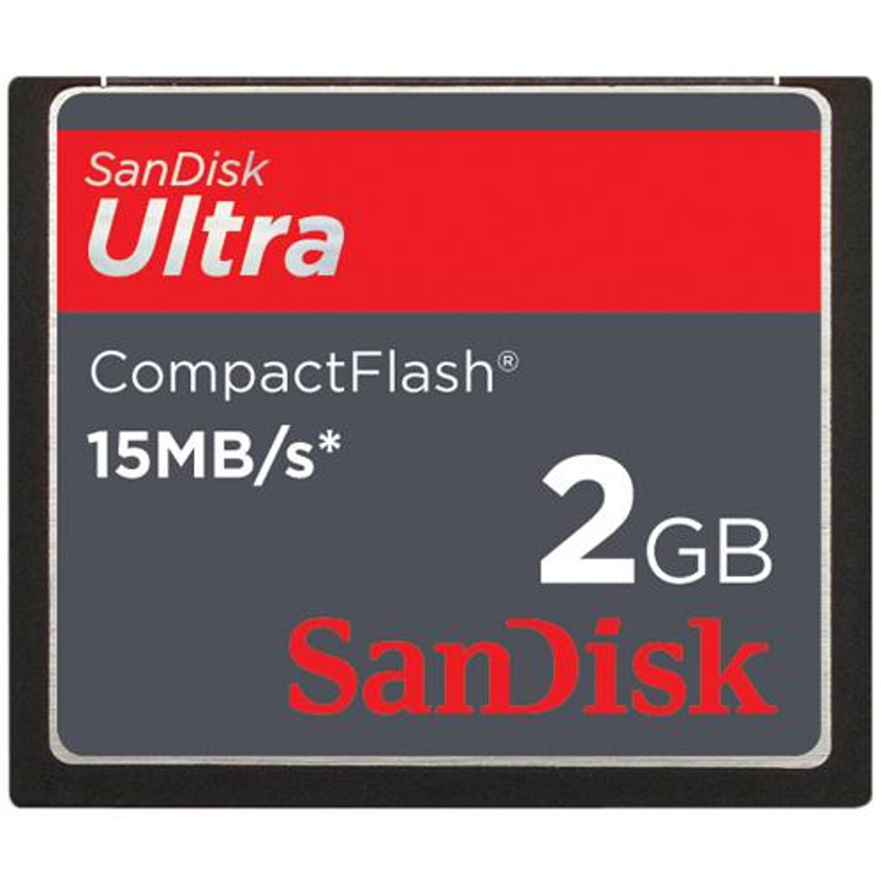 SDCFH-002G-A11 - SanDisk 2GB Ultra-II High Speed 15MB/s CompactFlash Memory  Card