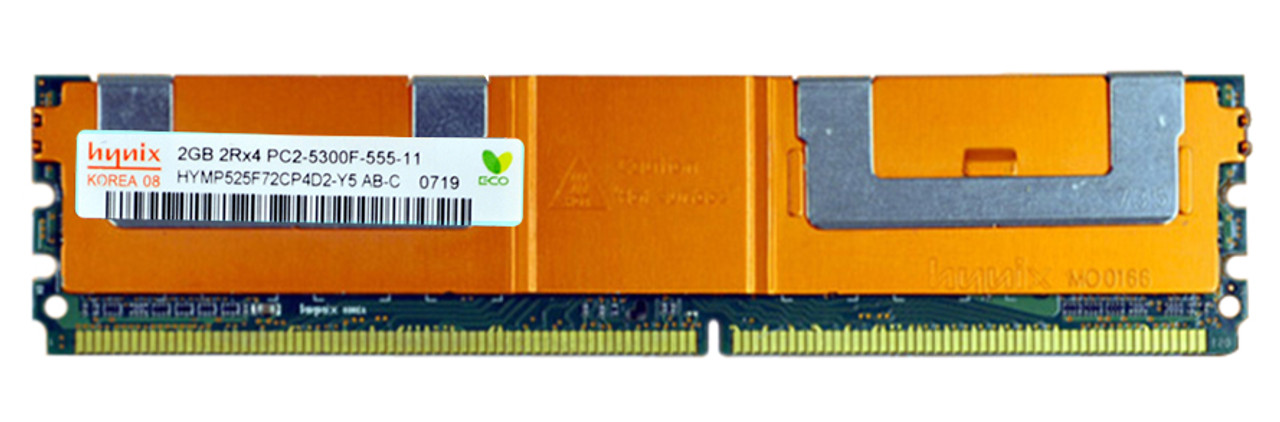 HYMP525F72CP4D2-Y5 - Hynix 2GB PC2-5300 DDR2-667MHz ECC Fully Buffered CL5 240-Pin DIMM Dual Rank Memory Module