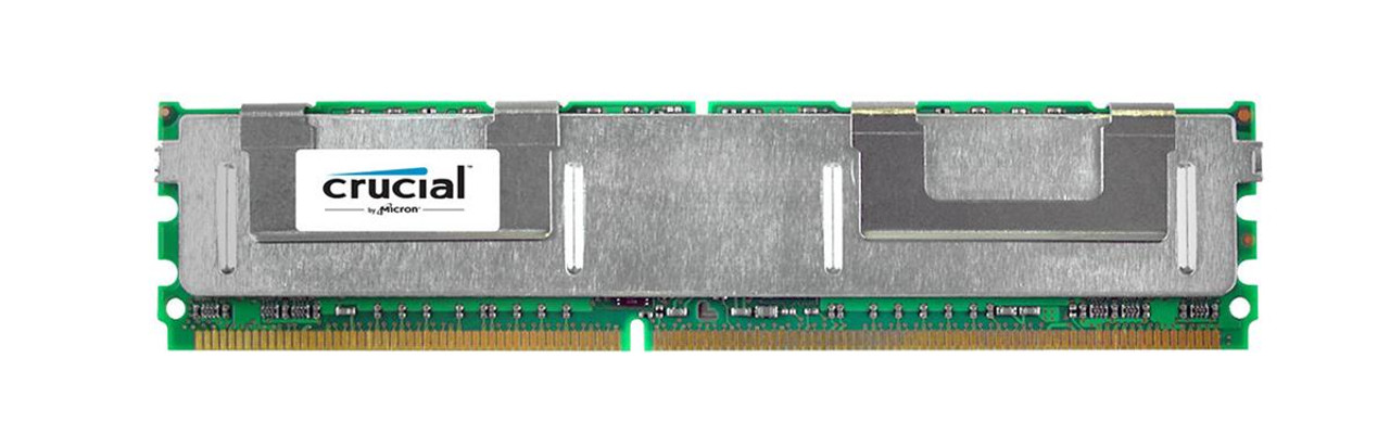 CT613566 - Crucial 2GB PC2-5300 DDR2-667MHz ECC Fully Buffered CL5 240-Pin DIMM Dual Rank Memory Module