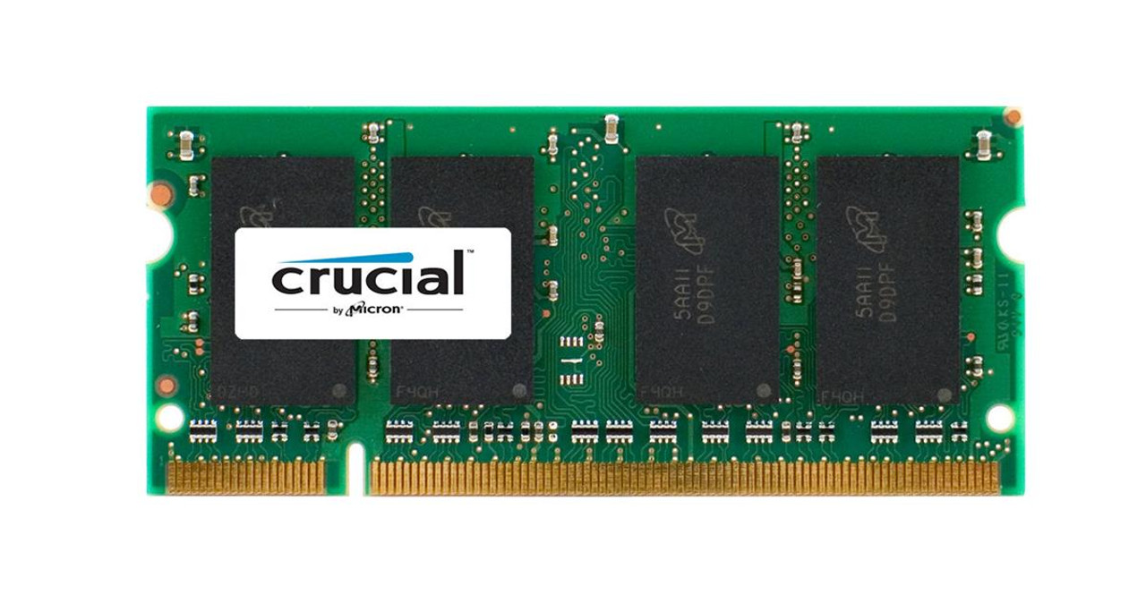 CT12864X335-K16TKY - Crucial 1GB PC2700 DDR-333MHz non-ECC Unbuffered CL2.5 200-Pin SoDimm Memory Module