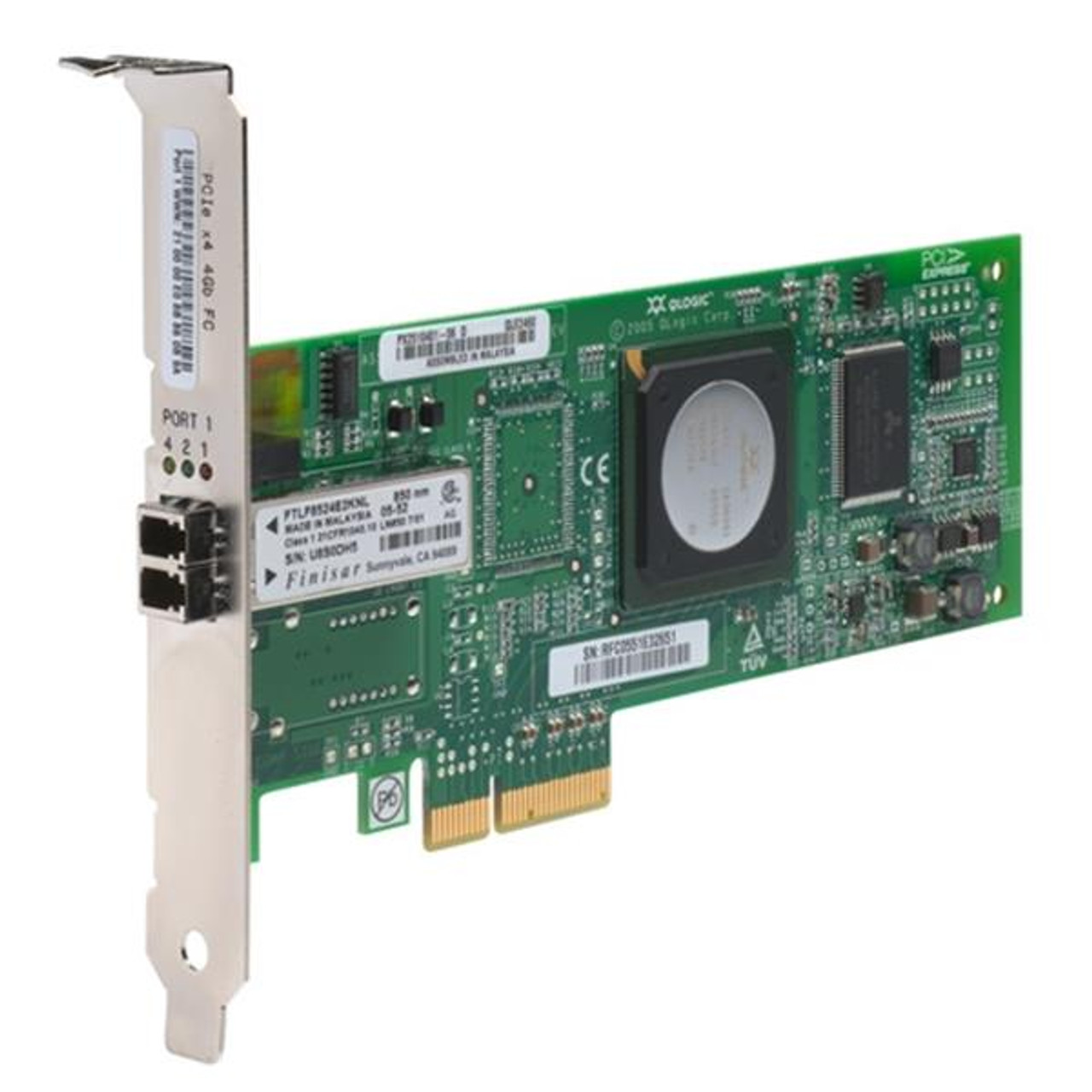 QLE2460-E - QLogic 4GB Single Channel PCI Express X4 Low Profile Fibre Channel HBA