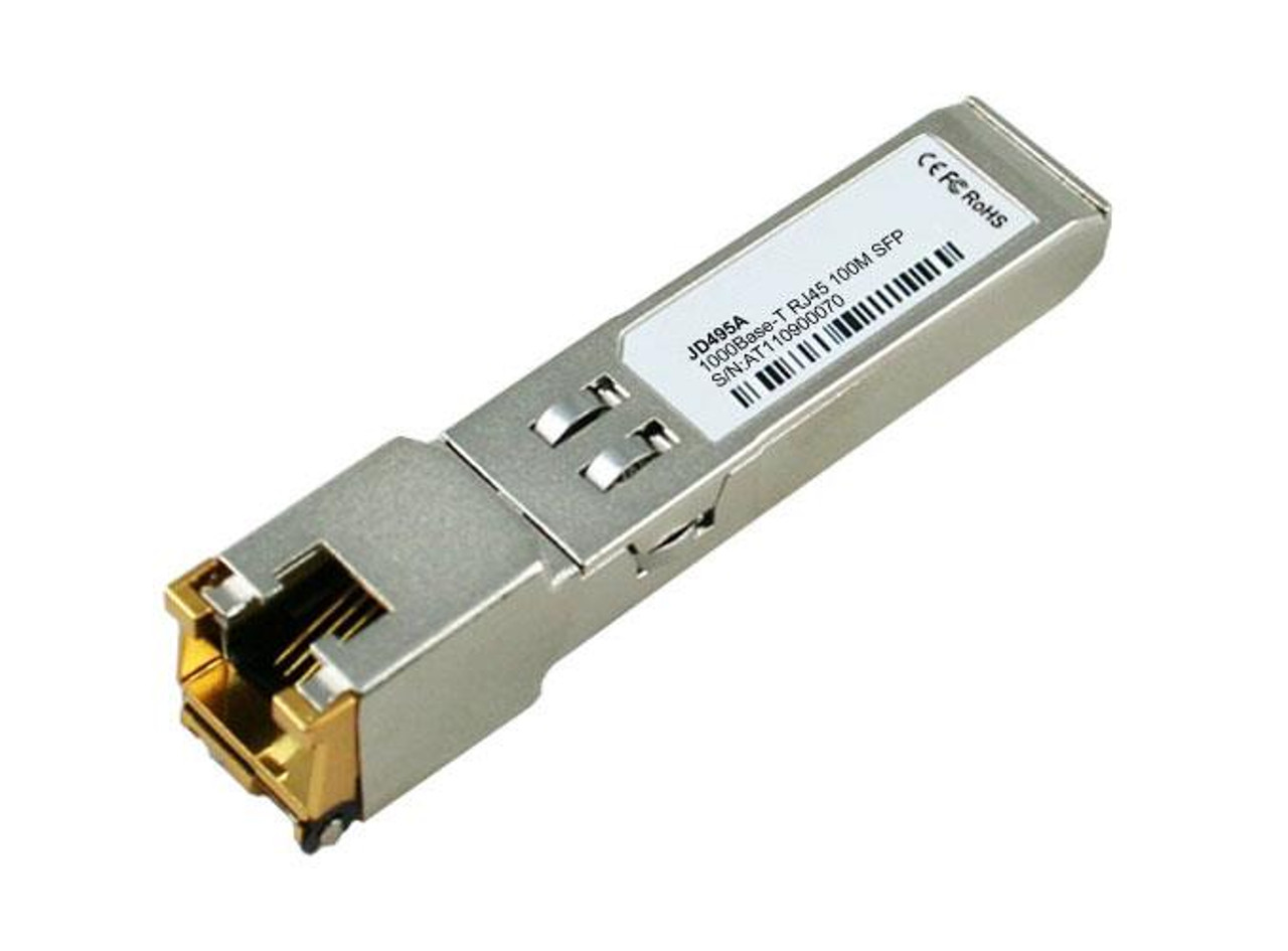 JD495A - HP X124 1000BASE-T SFP (mini-GBIC) LC LH70 Transceiver Module