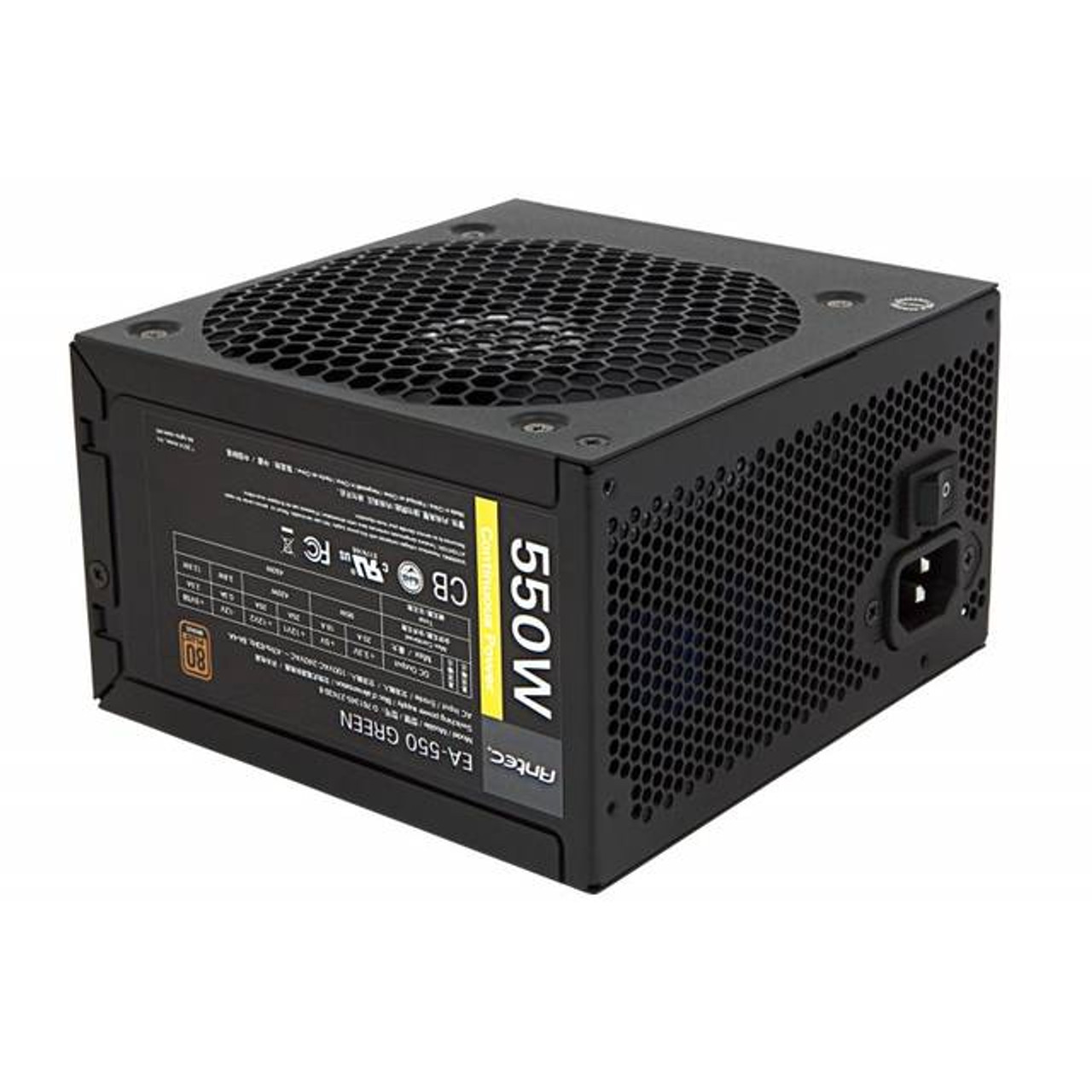 Antec Earthwatts EA-550 GREEN 550W 80 PLUS Bronze ATX12V 2.4 Power Supply