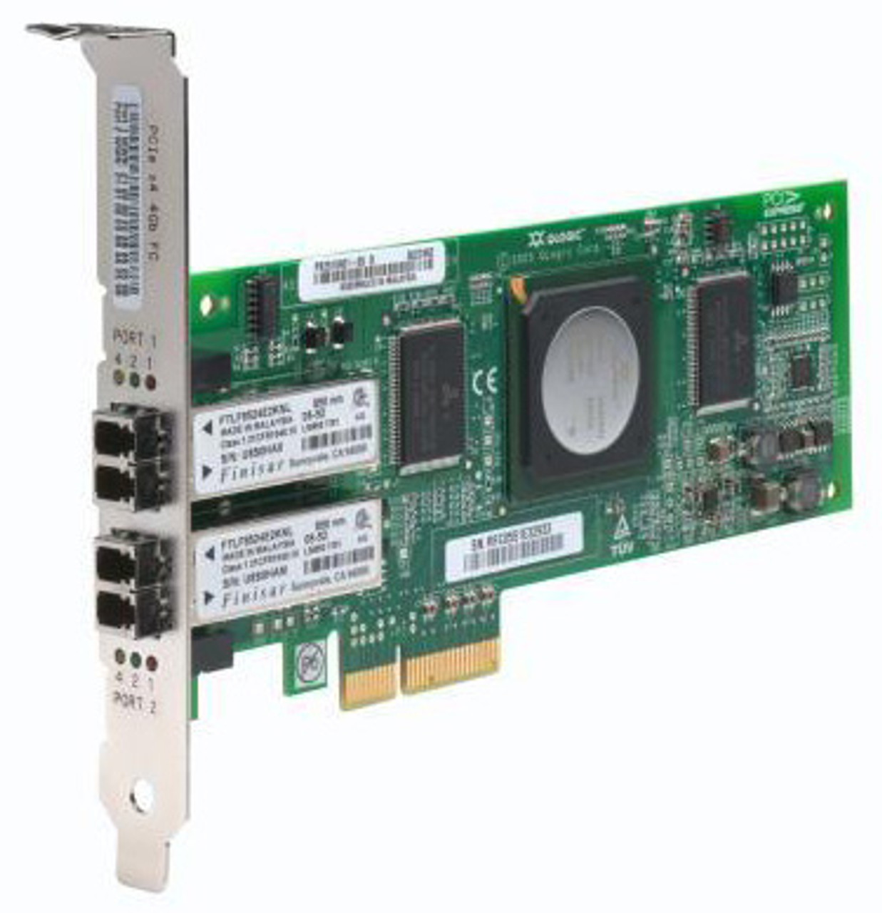 PX2510401-54 - Dell QLE2462 4GB Dual Port PCI-Express Fibre Channel Host Bus Adapter with Standard Bracket Card