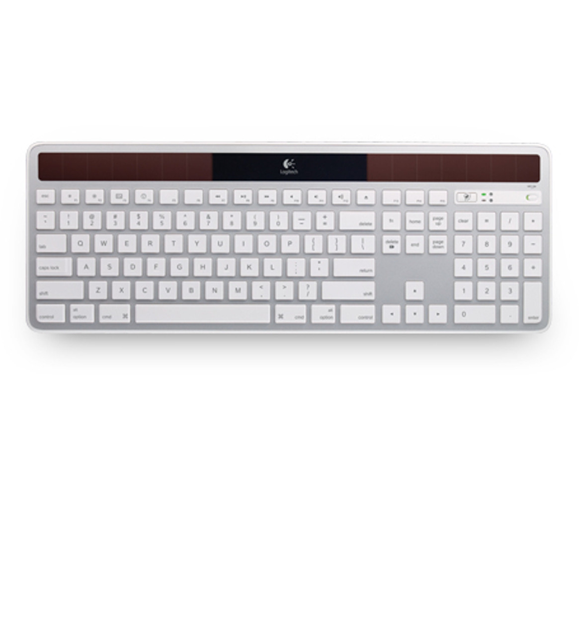 Logitech K750 RF Wireless QWERTY English Silver