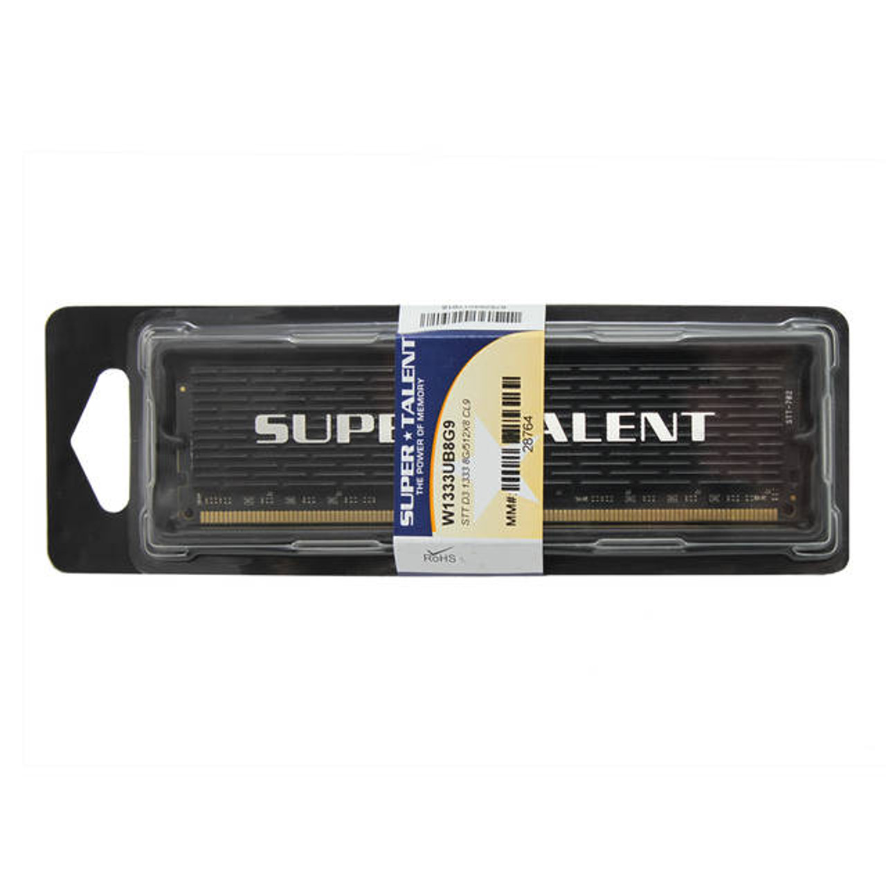 Super Talent DDR3-1333 8GB/512Mx8 CL9 Memory