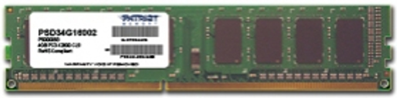 Patriot Memory 4GB PC3-12800 4GB DDR3 1600MHz memory module