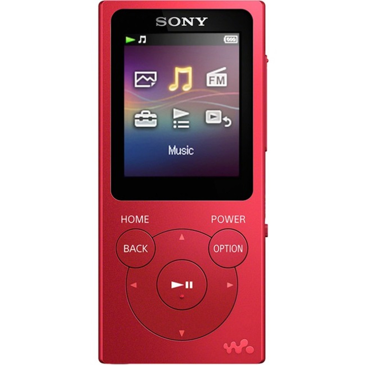 Sony Walkman NW-E394 8 GB Flash MP3 Player - Red - NWE394/R